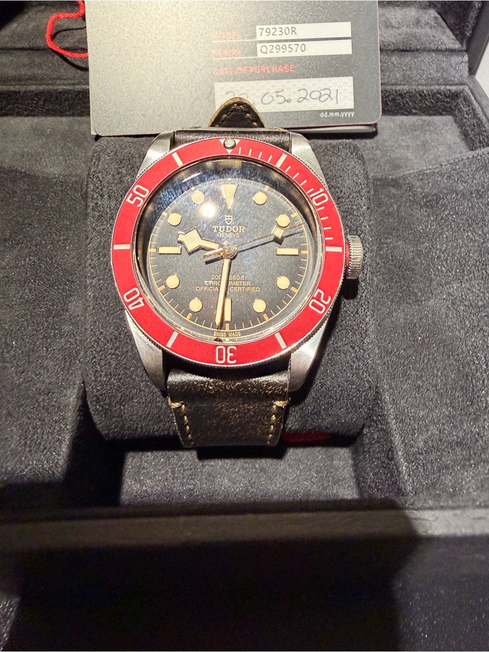 Tudor Black Bay 79230R Burgundy Bezel Full Set 2021 - Picture 4 of 17